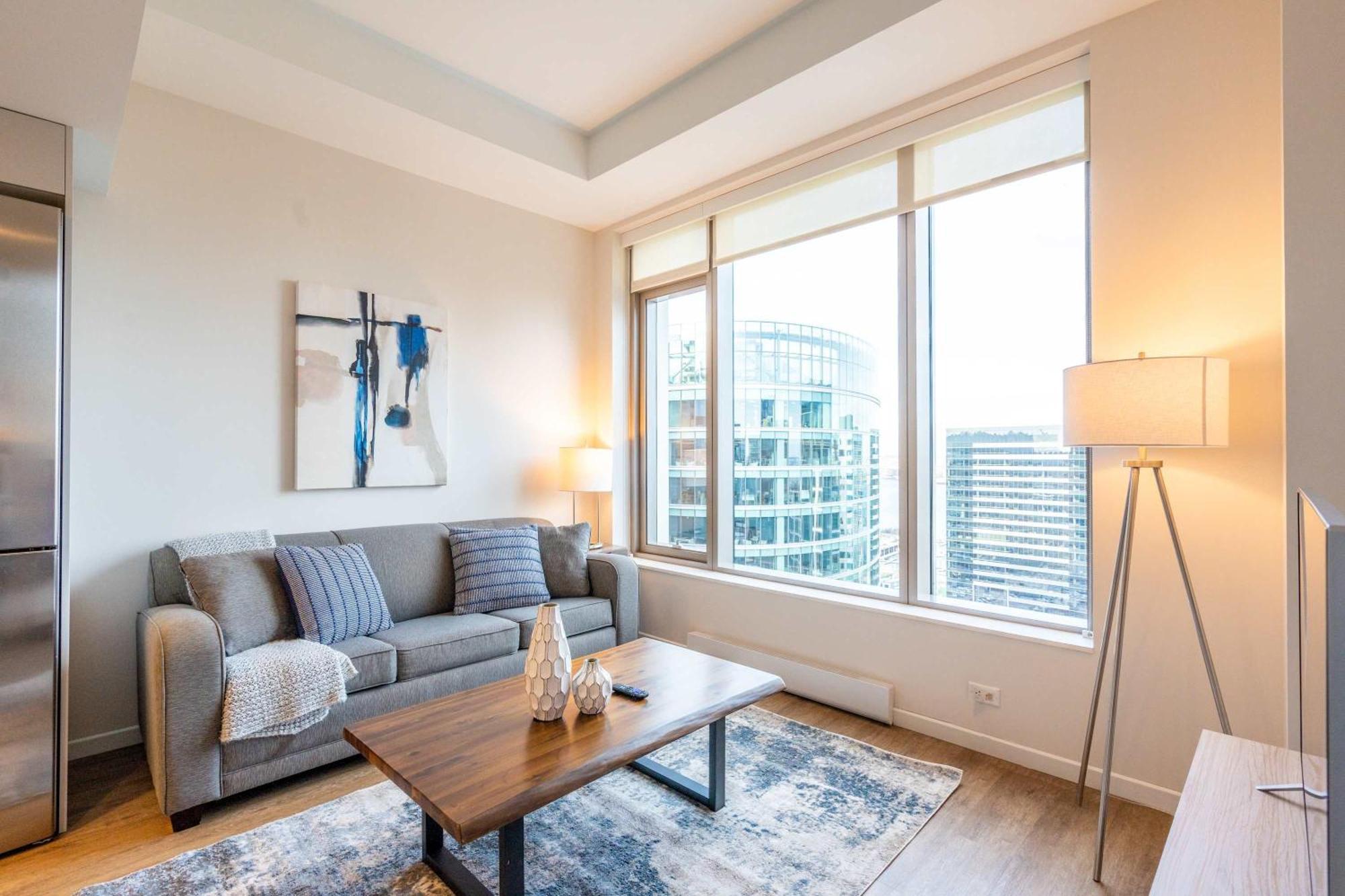 Luxury Apt Heart Of Seaport Boston Dış mekan fotoğraf