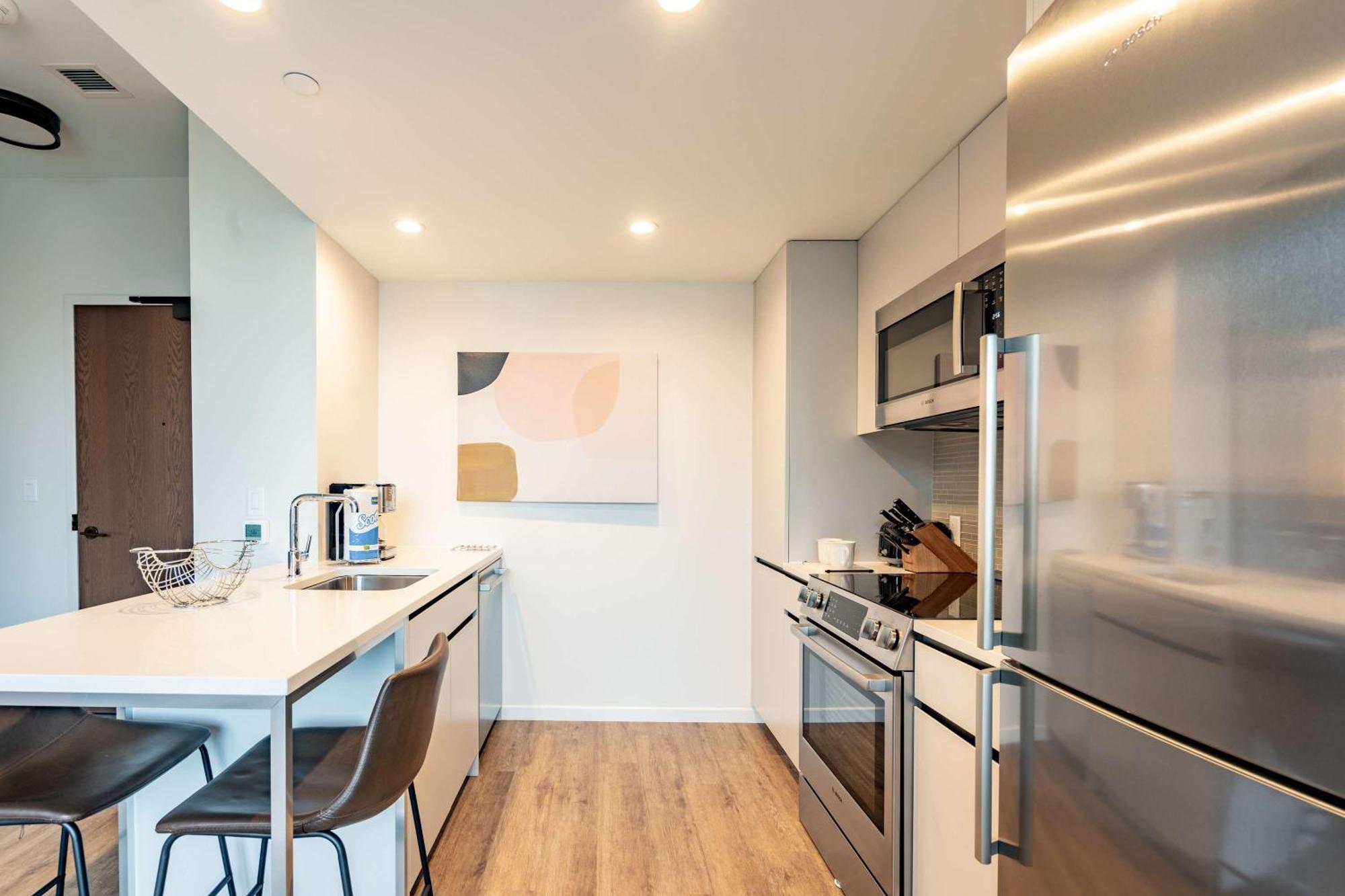 Luxury Apt Heart Of Seaport Boston Dış mekan fotoğraf