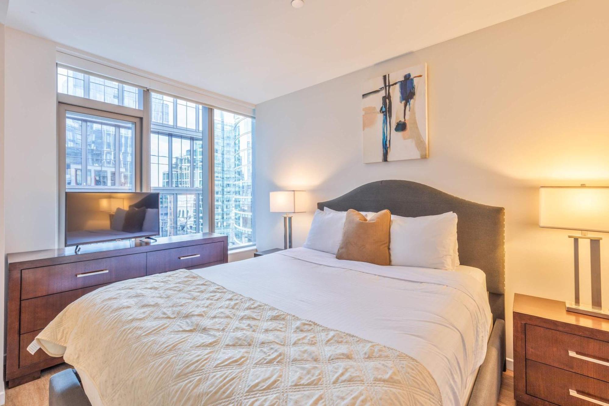 Luxury Apt Heart Of Seaport Boston Dış mekan fotoğraf