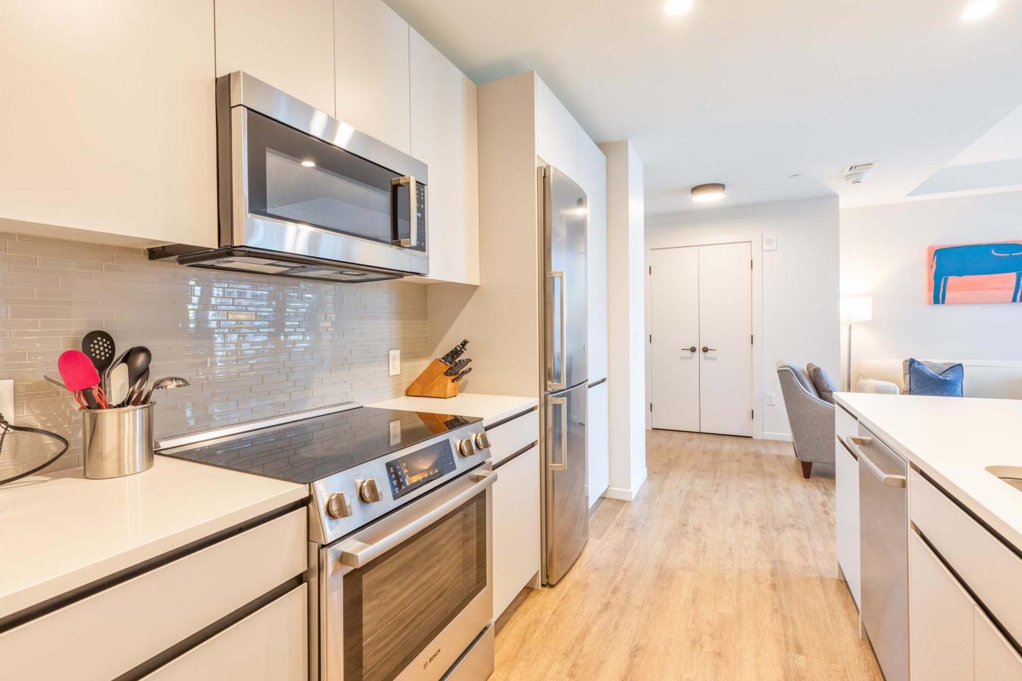 Luxury Apt Heart Of Seaport Boston Dış mekan fotoğraf